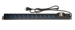 Compra Multipresa Verticale A 12 Porte Per Armadi Rack Co... Multipresa Verticale A 12 Porte Per Armadi Rack Co...