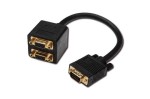 Compra Adattatore Splitter Vga Maschio - 2 Porte Vga Femm... Adattatore Splitter Vga Maschio - 2 Porte Vga Femm...