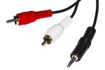 Compra Cavo Stereo Con 1 Connettore 3,5 Mm. - 2 Connettor... Cavo Stereo Con 1 Connettore 3,5 Mm. - 2 Connettor...