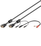Compra Cavo Combo Vga 15 Poli + Audio, Maschio/Maschio, M... Cavo Combo Vga 15 Poli + Audio, Maschio/Maschio, M...