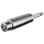 Compra Adattatore Xlr Femmina 3 Poli - 6,35Mm Maschio Adattatore Xlr Femmina 3 Poli - 6,35Mm Maschio