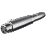 Compra Adattatore Xlr Femmina 3 Poli - 6,35Mm Femmina Adattatore Xlr Femmina 3 Poli - 6,35Mm Femmina