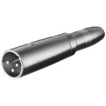 Compra Adattatore Xlr Maschio 3 Poli - 6,35Mm Femmina Adattatore Xlr Maschio 3 Poli - 6,35Mm Femmina
