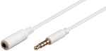 Compra Cavo Prolunga Audio 3,5 Mm 4 Poli Maschio/Femmina ... Cavo Prolunga Audio 3,5 Mm 4 Poli Maschio/Femmina ...