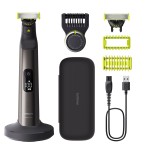 Compra Philips Oneblade 360 Qp6652/61 Kit Regolabarba + B... Philips Oneblade 360 Qp6652/61 Kit Regolabarba + B...