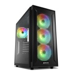 Compra Sharkoon Case Atx Tg6M Rgb 2Xusb 2.0, 2Xusb 3.0, V... Sharkoon Case Atx Tg6M Rgb 2Xusb 2.0, 2Xusb 3.0, V...
