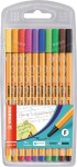 Compra STABILO Point 88 Confezione 10 fineliner multicolore STABILO Point 88 Confezione 10 fineliner multicolore