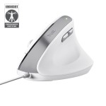 Compra Trust Mouse Ergonomico Bayo Ii, Bianco Trust Mouse Ergonomico Bayo Ii, Bianco