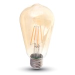 Compra V-TAC VT-1968 Lampadina LED E27 8W Amber Cover Fil... V-TAC VT-1968 Lampadina LED E27 8W Amber Cover Fil...