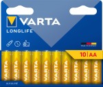 Compra Batteria Stilo Aa 1,5V Lr06 Long Life 10Pz Varta M... Batteria Stilo Aa 1,5V Lr06 Long Life 10Pz Varta M...