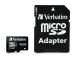 Compra Verbatim Micro Sdhc 16Gb Class 10 + Adattore Verbatim Micro Sdhc 16Gb Class 10 + Adattore