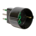 Compra Adattatore Presa Tedesca Bipolare E Spina Italiana... Adattatore Presa Tedesca Bipolare E Spina Italiana...