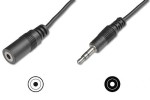Compra Cavo Audio Stereo 3,5Mm Maschio/Femmina Mt 1,80 Nero Cavo Audio Stereo 3,5Mm Maschio/Femmina Mt 1,80 Nero
