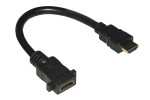 Compra Cavo Hdmi Maschio/Femmina Da Pannello Cm 15 Cavo Hdmi Maschio/Femmina Da Pannello Cm 15