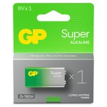 Compra GP Battery Batteria Super Alcalina 9V / 1604A / 6L... GP Battery Batteria Super Alcalina 9V / 1604A / 6L...