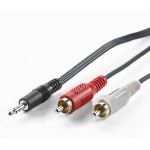 Compra Cavo 3,5Mm-2Rca 1,5Mt M/M Bk/Rd/Wh Value Cavo 3,5Mm-2Rca 1,5Mt M/M Bk/Rd/Wh Value