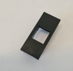 Compra Adattatore Portafrutto Vimar Linea Nero Adattatore Portafrutto Vimar Linea Nero