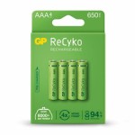 Compra GP ReCyko Confezione da 4 batterie ricaricabili 65... GP ReCyko Confezione da 4 batterie ricaricabili 65...