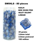 Compra Kit 80 Sottotasti Kailh Box Silent Hush Pro Islet ... Kit 80 Sottotasti Kailh Box Silent Hush Pro Islet ...