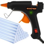 Compra Pistola per Colla a Caldo Silicone 20W + 30 cartuc... Pistola per Colla a Caldo Silicone 20W + 30 cartuc...