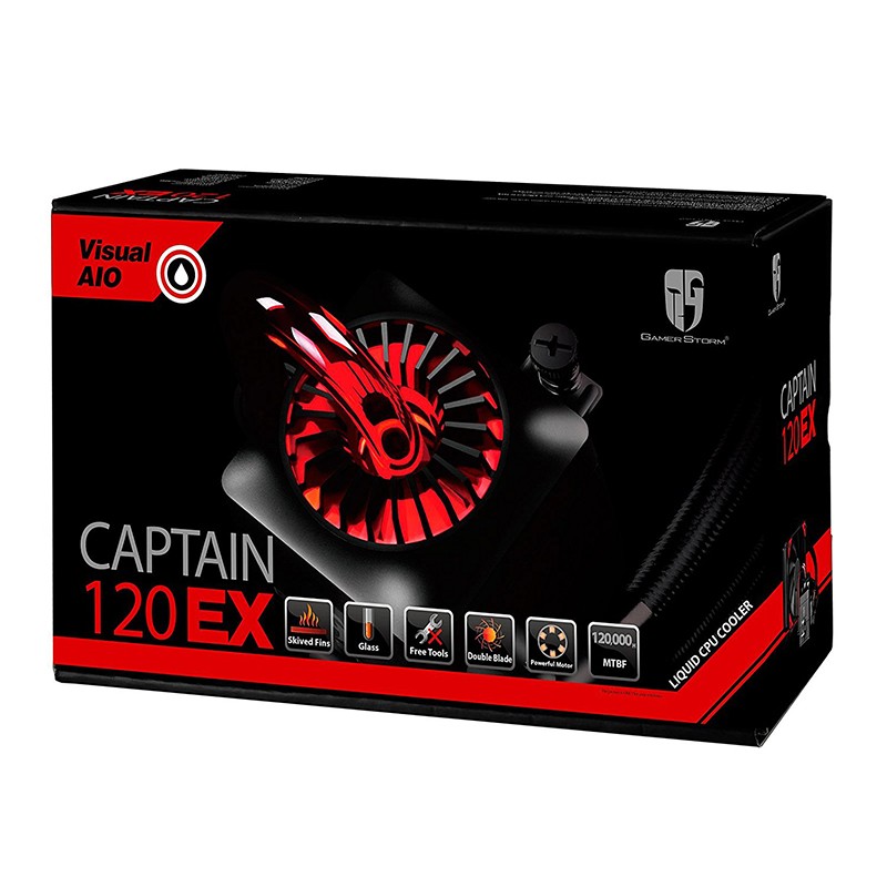 Dissipatore Deepcool Captain 120 EX RGB Kit Raffreddamento Liquido