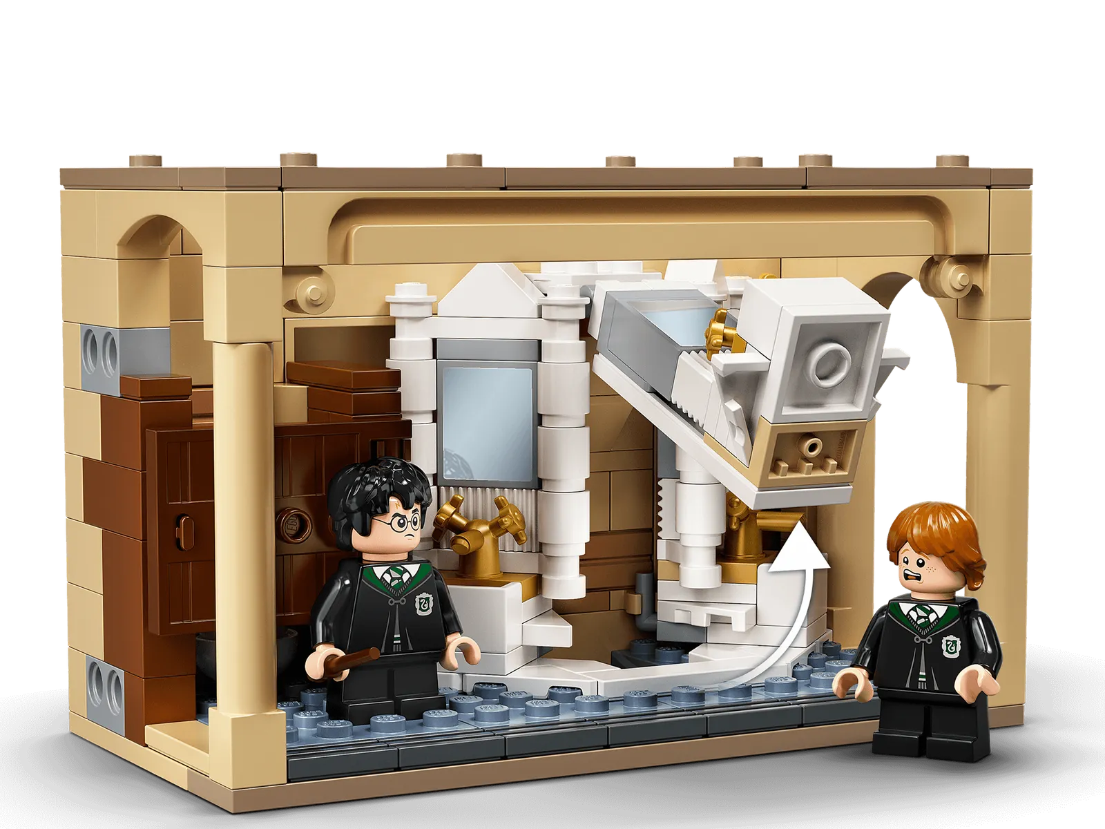 LEGO Harry Potter Hogwarts: Errore della Pozione Polisucco, Castello  Giocattolo con Minifigure d'Oro del 20° Anniversario 76386 : :  Giochi e giocattoli