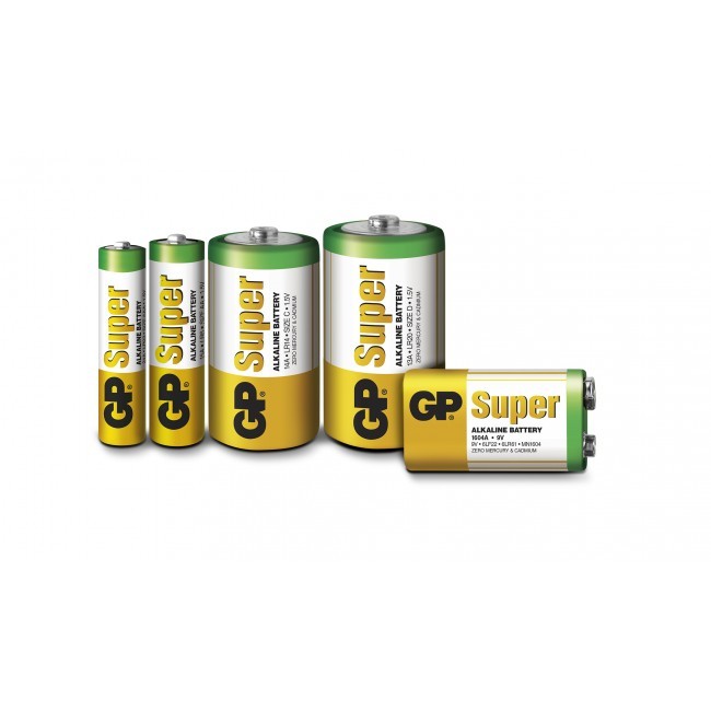 GP Batteries Super Alkaline 5501 batteria per uso domestico
